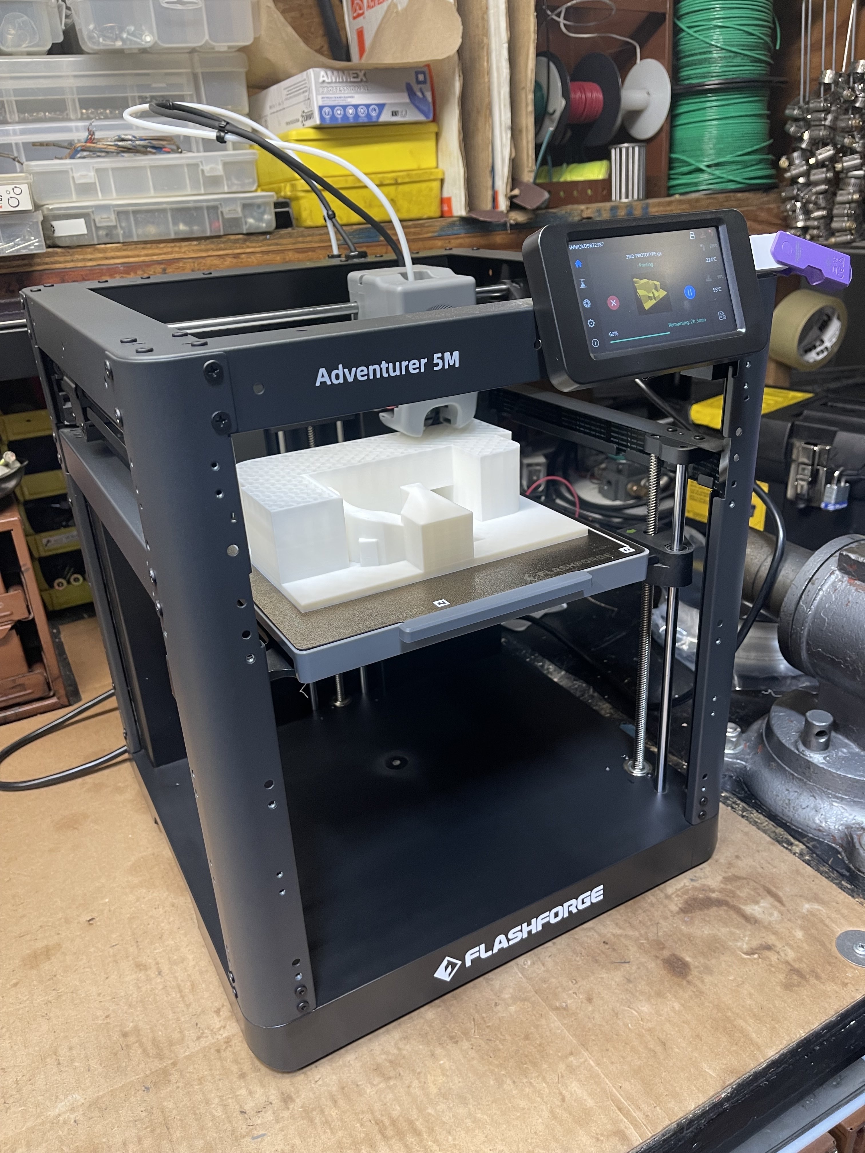 3D printer setup
