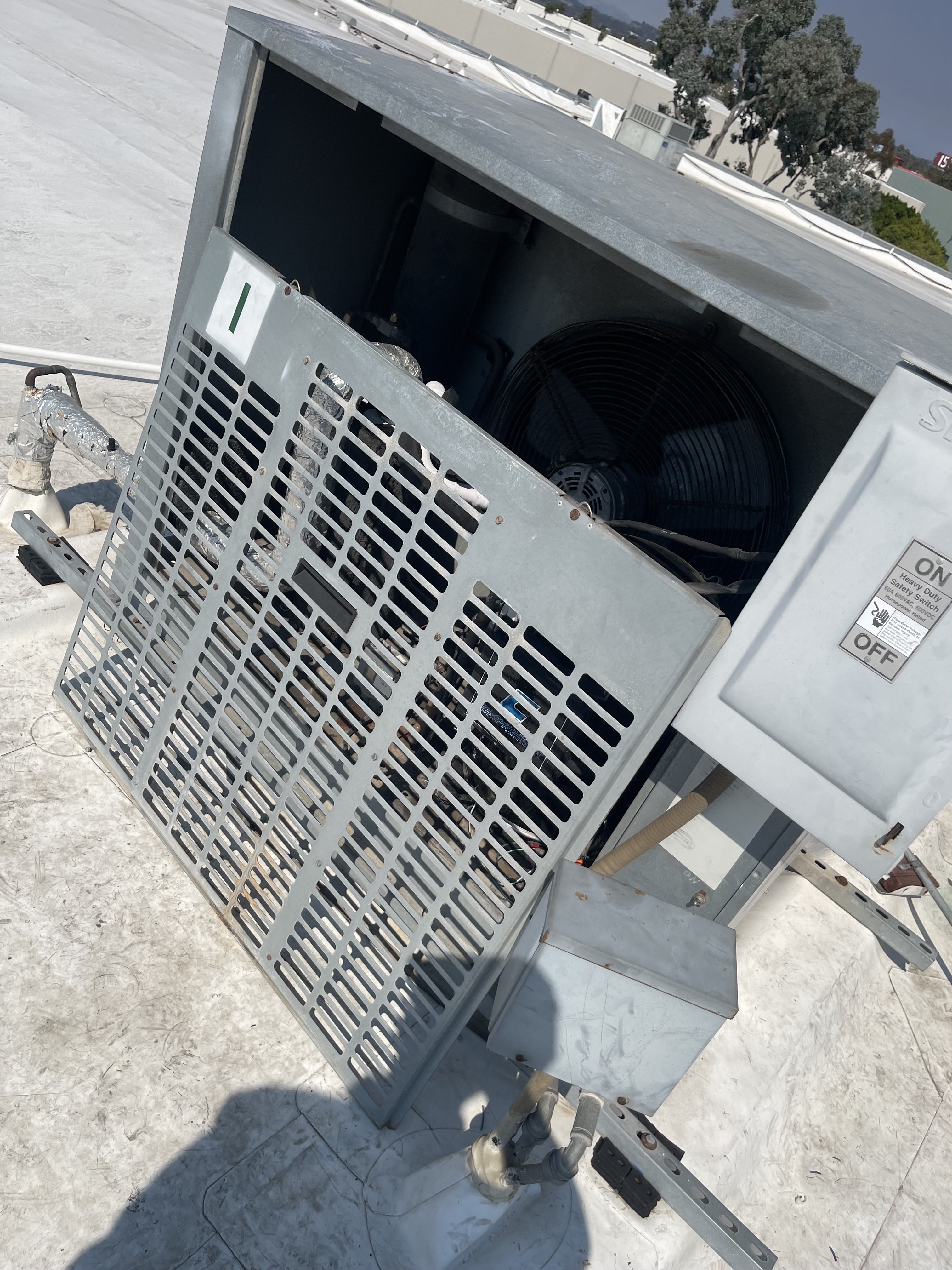 Freezer AC unit