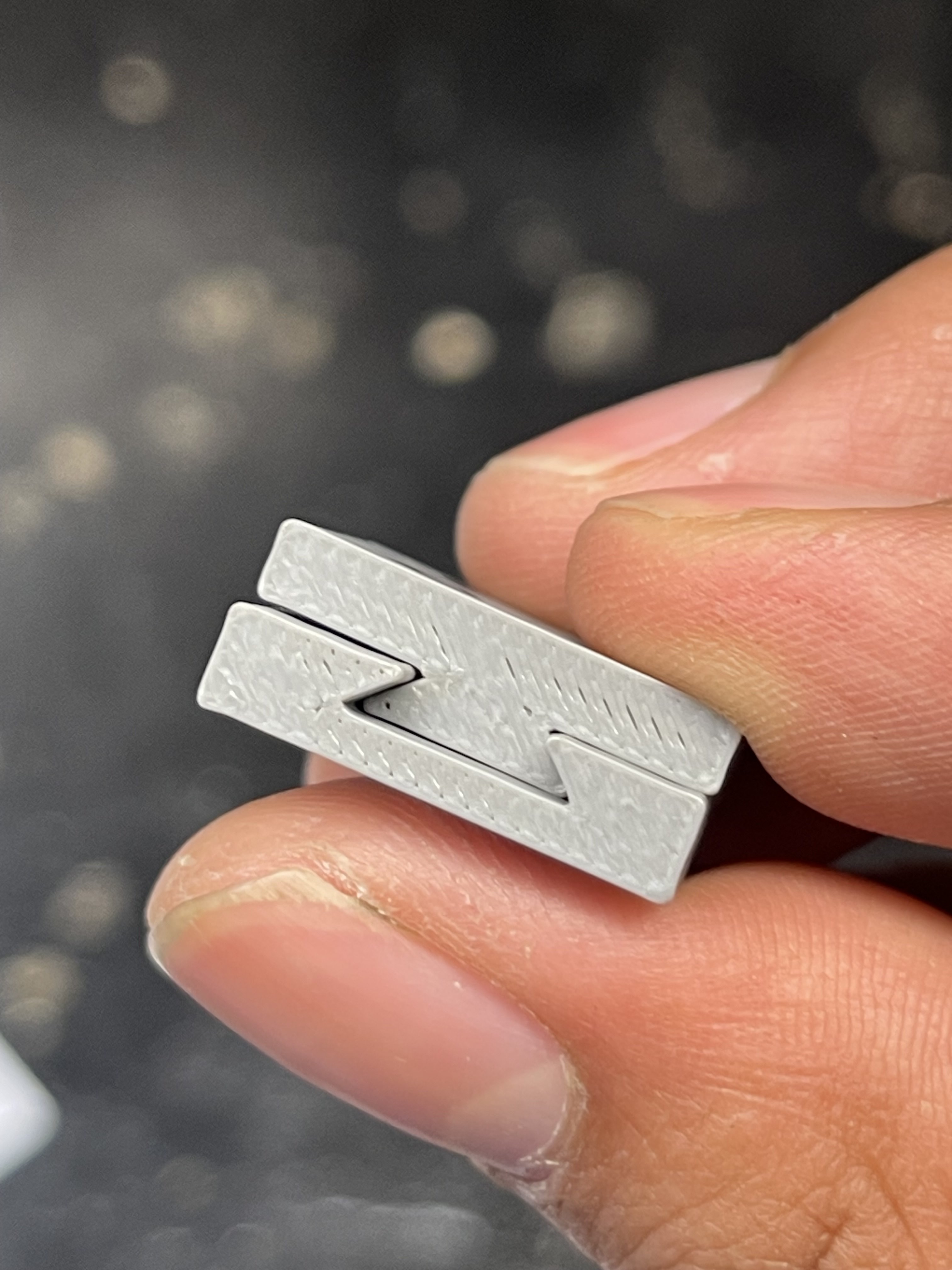 Printed dovetail joint